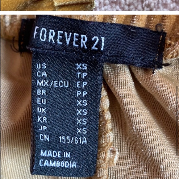 ✨GOLDEN VELOUR TRACK PANTS✨ - Picture 6 of 6